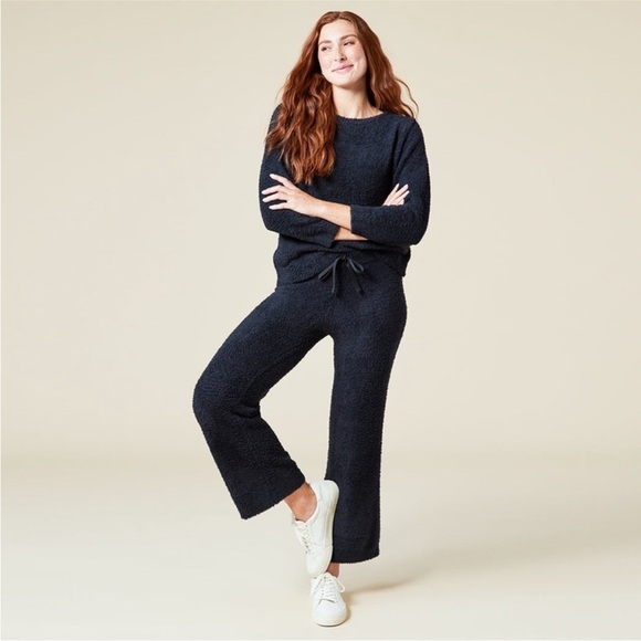 Softies Solid Marshmallow Reverse Seam Crewneck Lounge Set Size XL New With Tags - Picture 2 of 14